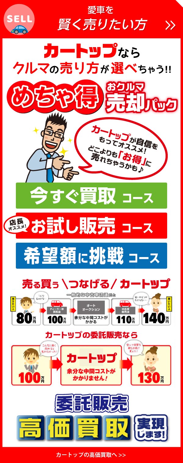 愛車を賢く売りたい方
